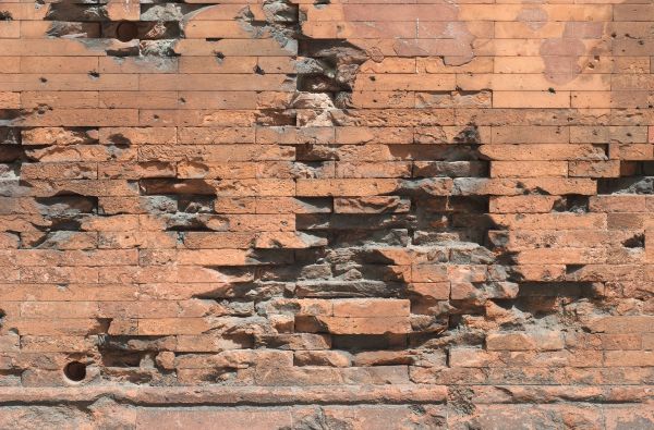 Damaged Brick Repair in Saint Augustine