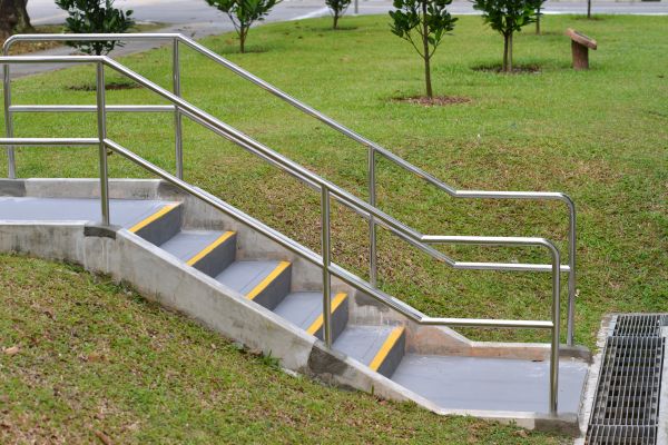 Masonry Step Construction in Saint Augustine