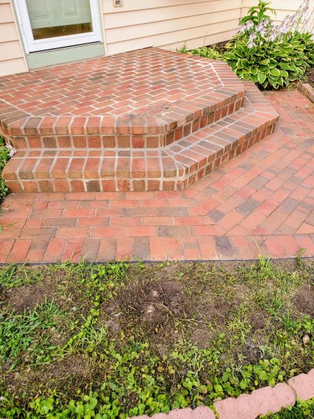 Brick Stoop Repair in Saint Augustine